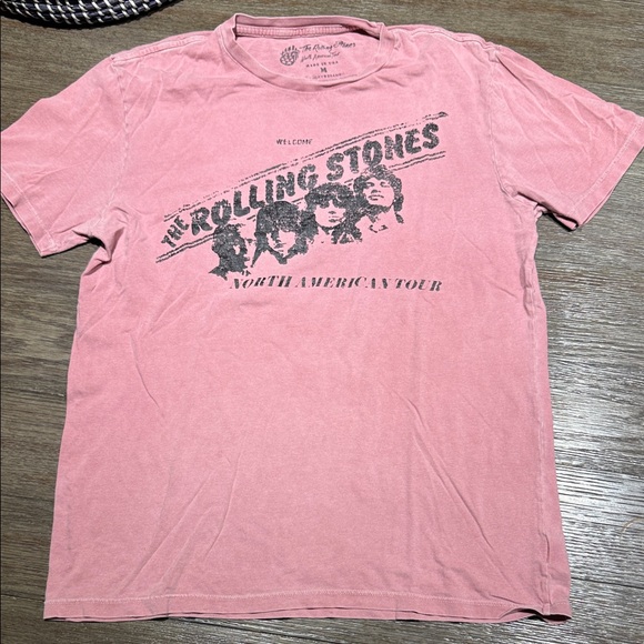 Lucky Brand Other - Lucky Brand Pink Rolling Stones Tee